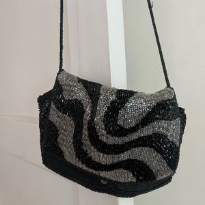 Zebra sequin purse Walborg